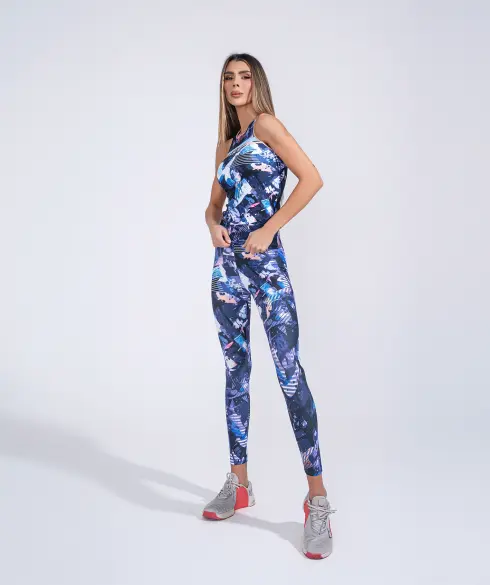 Спортен топ Jfit Blue/Pink - 227