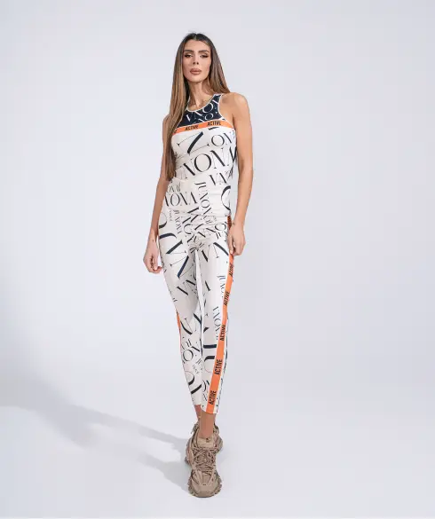 Спортен топ Jfit Orange/Black - 279