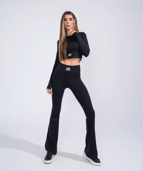 Дамскa спортна блуза Jfit ALL BLACK - 338