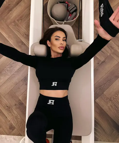Дамскa спортна блуза Jfit ALL BLACK - 345