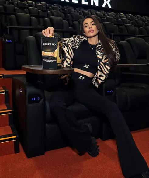 Клин широки крачоли Jfit ALL BLACK - 347