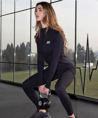Спортно горнище Jfit ALL BLACK